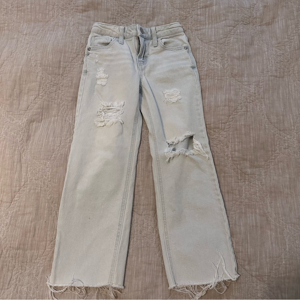 Stylish Kids Distressed Light Blue Jeans
